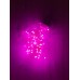 10 METRE 100 LEDLİ ŞEFFAF KABLO PEMBE RENK ANİMASYONLU İP  LED IŞIK