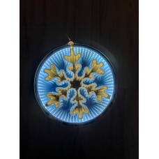 ÇAPI 30 CM 3 BOYUTLU SABİT LED IŞIKLI KARTANESİ DEKORU