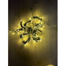 2 EN x 2 BOY 250 LEDLİ SABİT GÜNIŞIĞI İÇ MEKAN YEŞİL KABLO EKLENEBİLİR PERDE LED IŞIK 