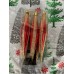 6'LI  YILBAŞI ÇAM AĞACINA ASILABİLEN 17 CM LÜKS DAMLA DESENLİ DEKOR SÜS