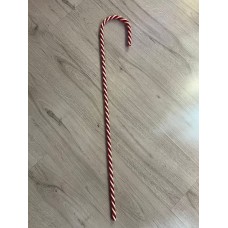80 CM YILBAŞI PLASTİK ŞEKER NOEL BASTON DEKORU