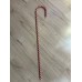 80 CM YILBAŞI PLASTİK ŞEKER NOEL BASTON DEKORU