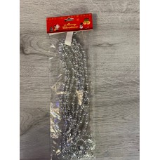 YILBAŞI ÇAM AĞACINA ASILABİLEN 270 CM  KROM DEKOR SÜSLEME ZİNCİRİ