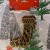 2'Lİ  YILBAŞI ÇAM AĞACINA ASILABİLEN 12 CM NOEL ÇORAP DEKOR SÜS