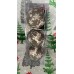 3'LÜ YILBAŞI ÇAM AĞACINA ASILABİLEN 8 CM LÜKS DESENLİ DEKOR SÜS