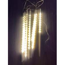 DIŞ MEKAN 3 METRE 8 ADET 50 CM SOFT TÜP AKAR ANİMASYONLU EKLENEBİLİR METEOR SET IŞIK