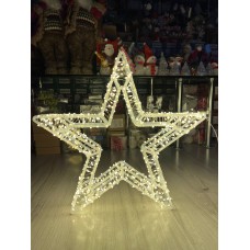 45 Cm LEDLİ YILDIZ ANİMASYONLU YILBAŞI DEKORU