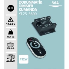 36A RF TOUCH DİMMER KUMANDA