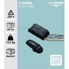 5 KANALLI AVİZE KUMANDA