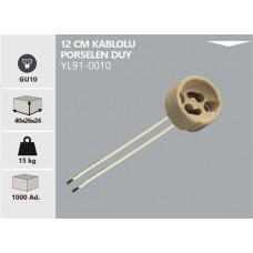 GU10 DUY 12CM KABLOLU
