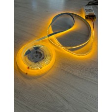 12 VOLT 240 LEDLİ İÇ MEKAN AMBER ŞERİT LED