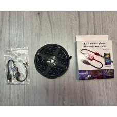 5 METRE  BLUETOOTH  VE TELEFON KONTROLLÜ  TV ARKASI TELEVİZYON RGB LED IŞIK  10mmX6mm
