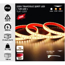 2835 120 LEDLİ DOB HORTUM LED 6500K