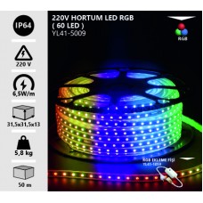 220V 5050 HORTUM LED RGB