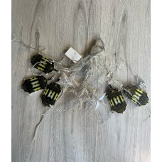 3 METRE EN 50 CMBOY ŞEFFAF KABLOLU ANİMASYONLU GÜNIŞIĞI KANDİL-YILDIZ RAMAZAN MODEL LEDLİ PERDE IŞIK