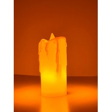 DEKORATİF PİLLİ GÜNIŞIĞI 9 CM LED IŞIKLI MUM