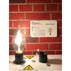 40W KIVRIK BUJİ ŞEFFAF