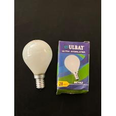 28 WATT E14 DUYLU G45 MODEL SOFT CAMLI  365 LÜMEN DİMMERLİ AMPUL