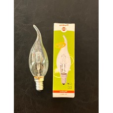 28 WATT KIVRIK  ŞEFFAF CAMLI E14 DİMMERLİ 390 LÜMEN HALOGEN AMPUL