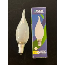 28 WATT  BUZ CAMLI KIVRIK E14 DİMMERLİ 365 LÜMEN HALOGEN AMPUL