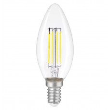ERD-93 C35 ŞEFFAF 6W DÜZ 6500K E14 LED AMPUL