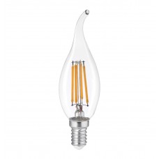 ERD-83 T35 ŞEFFAF KIVRIK 6W 3000K E14 LED AMPUL