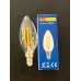 4 WATT E14 DUYLU 470 LÜMEN ŞEFFAF CAMLI 3000 KELVİN GÜNIŞIĞI BUJİ LED AMPUL