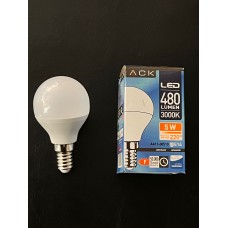 5 WATT E-14 DUYLU G45  480 LÜMEN 3000 KELVİN GÜNIŞIĞI SAMSUNG LEDLİ AMPUL