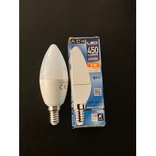 5 WATT E-14 DUYLU BUJİ 450 LÜMEN BEYAZ IŞIK 6500 KELVİN SAMSUNG LEDLİ AMPUL