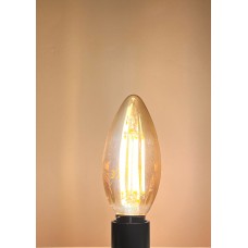 6 WATT 2500 K GÜNIŞIĞI AMBER IŞIK LED  E14 BUJİ AMPUL 575 LÜMEN 