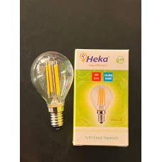 4 WATT E14 DUYLU ŞEFFAF CAMLI DİMMERLİ G45 MODELİ 310 LÜMEN 2700 KELVİN GÜNIŞIĞI LED RUSTİK AMPUL