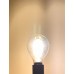 4 WATT E14 DUYLU ŞEFFAF CAMLI G45 MODELİ 470 LÜMEN 6500 KELVİN BEYAZ IŞIK LED RUSTİK AMPUL