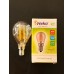4 WATT E14 DUYLU AMBER CAMLI DİMMERLİ G45 MODELİ 220 LÜMEN 2200 KELVİN SARI IŞIK LED RUSTİK AMPUL