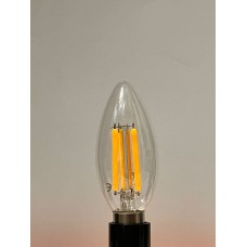 8 WATT E14 DUYLU ŞEFFAF CAMLI 1050 LÜMEN  3000 KELVİN  GÜNIŞIĞI BUJİ LED AMPUL