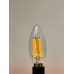 4 WATT E14 DUYLU DİMMERLİ  ŞEFFAF CAMLI 350 LÜMEN  3200 KELVİN  GÜNIŞIĞI BUJİ LED AMPUL