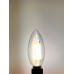 4 WATT E14 DUYLU DİMMERLİ  ŞEFFAF CAMLI 350 LÜMEN  3200 KELVİN  GÜNIŞIĞI BUJİ LED AMPUL