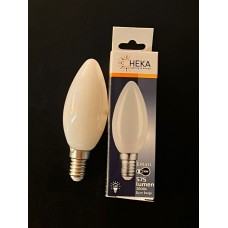6 WATT E14 DUYLU 575 LÜMEN SOFT CAMLI  3000 KELVİN GÜNIŞIĞI  BUJİ LED AMPUL
