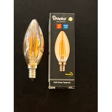 4 WATT E14 DUYLU BAL CAMLI 275 LÜMEN 2200 KELVİN DİMMERLİ BUJİ LED AMPUL