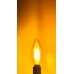 4 WATT E14 DUYLU BAL CAMLI 275 LÜMEN 2200 KELVİN DİMMERLİ BUJİ LED AMPUL