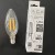4 WATT 3000 KELVİN GÜNIŞIĞI  400 LÜMEN  E-14  DÜZ BUJİ RUSTİK LED AMPUL