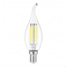 ERD-94 T35 ŞEFFAF KIVRIK 6W 6500K E14 LED AMPUL