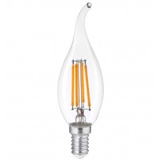 ERD-36 T35 ŞEFFAF KIVRIK 8W 3000K E14 LED AMPUL