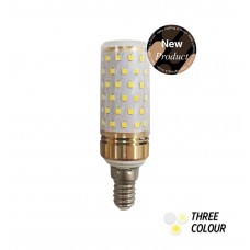 ERD-306 MISIR ŞEFFAF 10W ÜÇ RENKLİ E14 LED AMPUL