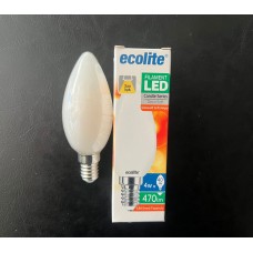 4 WATT E-14 DUYLU 470 LÜMEN 2700 KELVİN SARI IŞIK C35 SOFT LED AMPUL