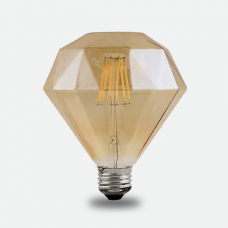 4W Rustik LED PrizmatikAmpul