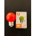 1 WATT E27 DUYLU KIRMIZI RENK GECE LAMBASI
