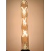 6  WATT E27 DUYLU 22,5 CM 2500 KELVİN  575 LÜMEN X ÇARPILI MODEL LED TÜP RUSTİK AMPUL	