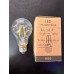 24 VOLT  4 WATT 275 LÜMEN TRAFO İLE ÇALIŞAN 2700 KELVİN  A60 LED FILAMENT RUSTİK AMPÜL