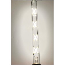 8  WATT E27 DUYLU 30 CM 6500 KELVİN BEYAZ IŞIK X ÇARPILI MODEL LED TÜP RUSTİK AMPUL