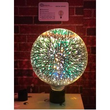 3D BOYUTLU 6 WATT LEDLİ G125 AMPÜL